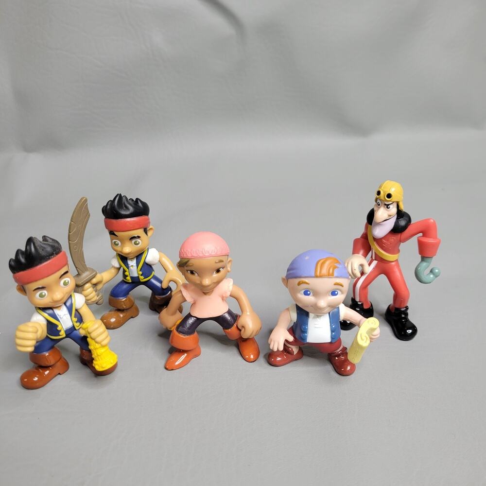 Jake And The Neverland Pirates Figures Lot Disney Mattel